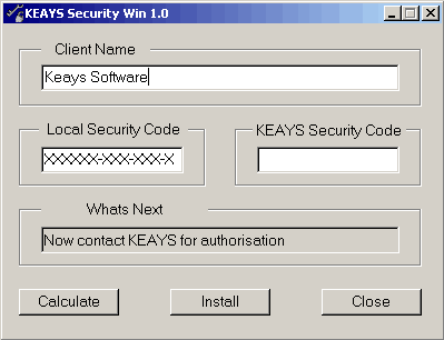 Window getsec screen shot.